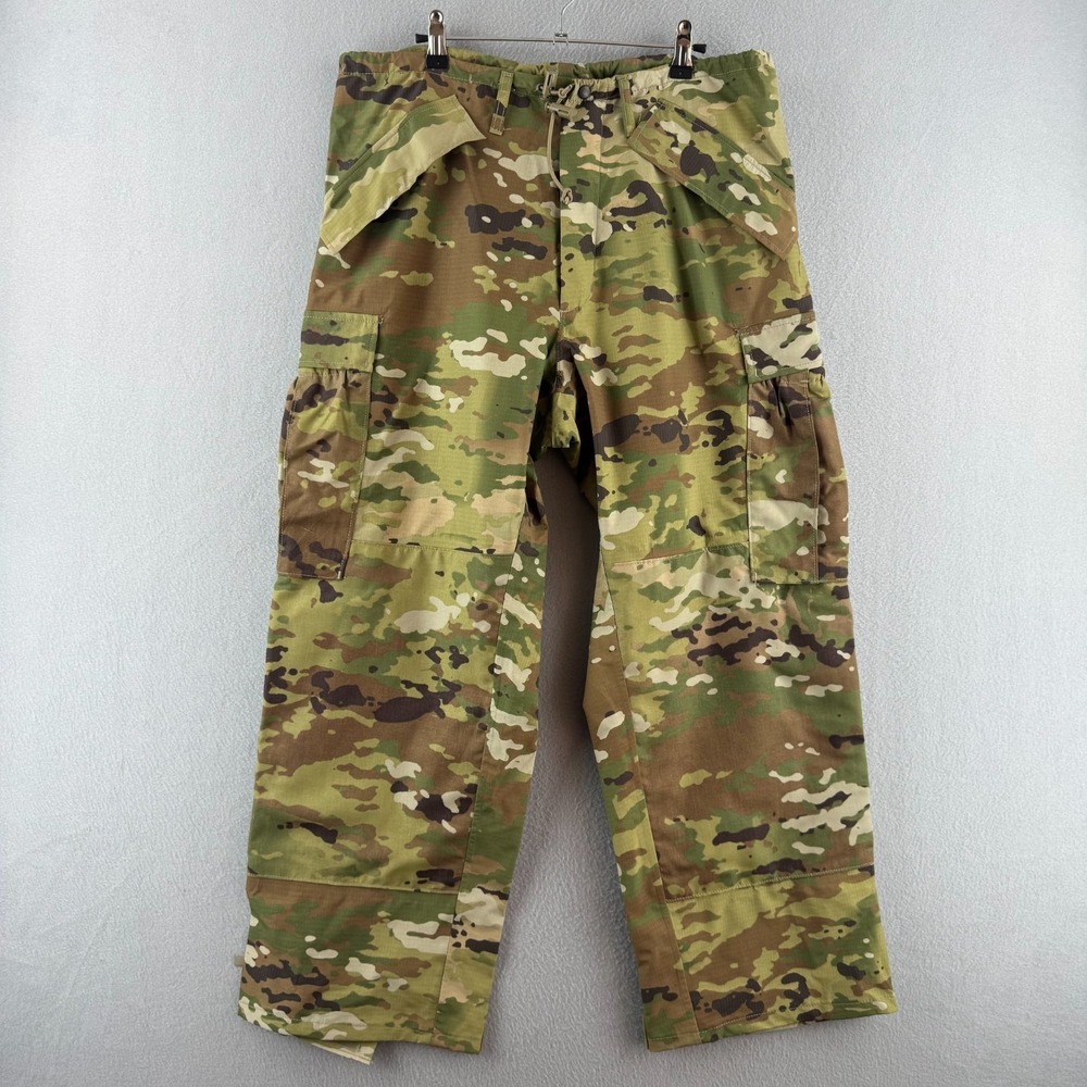 Military Goretex Pants Mens Medium Short 34x28 OCP Camo Waterproof Rain APEC